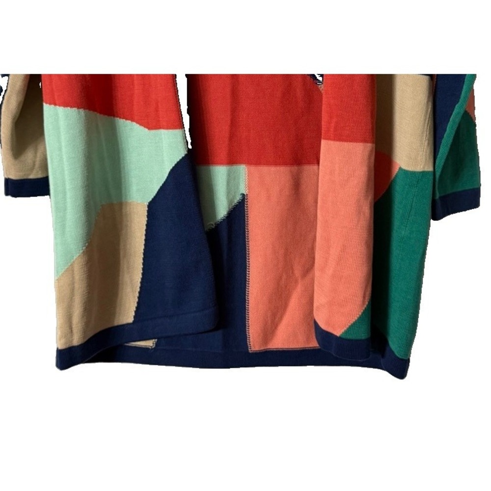 NWT Chicos Womens Open Front Long Sleeve Cardigan Sweater Size 1 Medium (8-10) - Picture 6 of 13